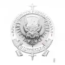 infantry  tattoo design idea