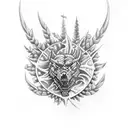 infantry  tattoo design idea