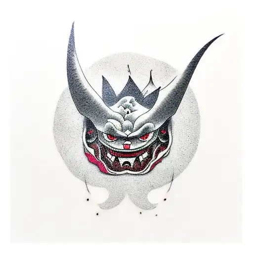 Gengar tattoo design idea