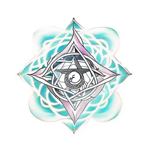 bring me the horizon unicursal hexagram tattoo design idea