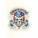 Omertà tattoo design idea