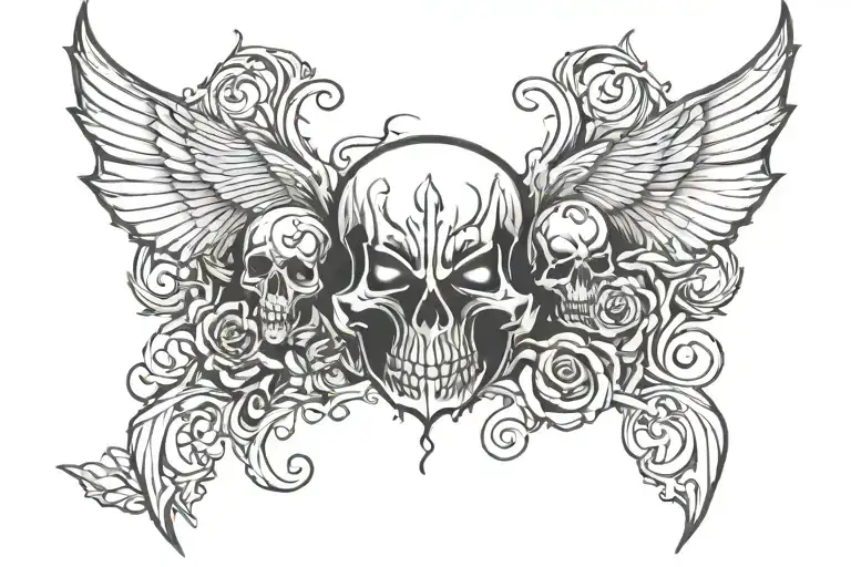 avenged sevenfold tattoo design idea