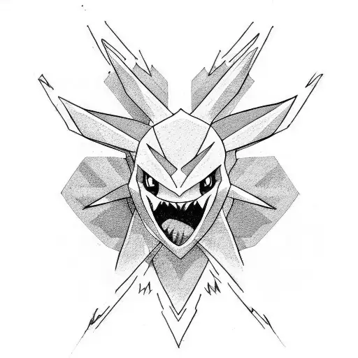 Pokemon Haunter tattoo design idea