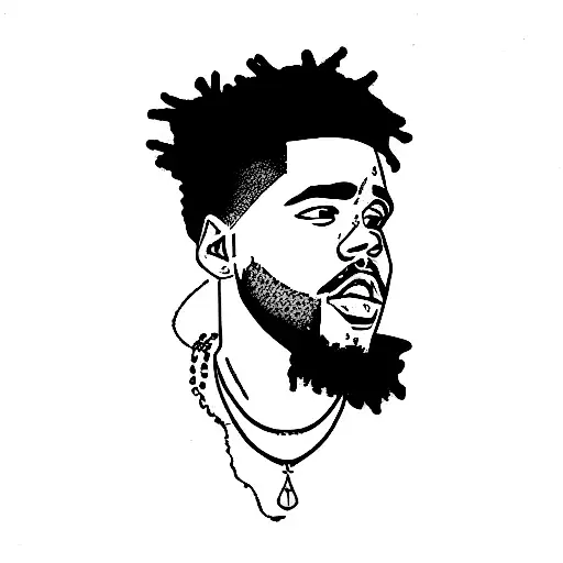 J. Cole Love Yourz tattoo design idea
