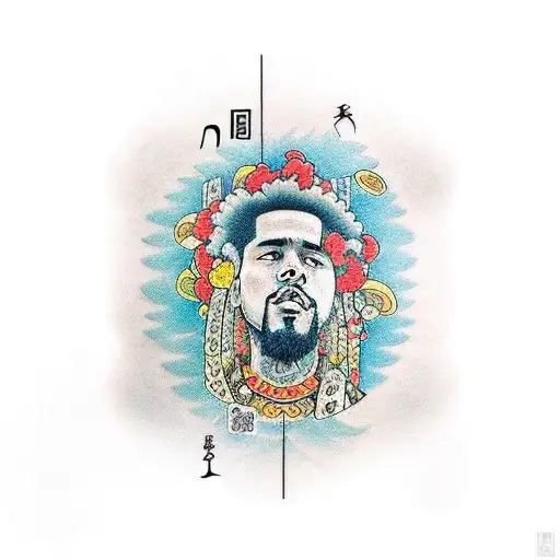 J. Cole songs inspired tattoo tattoo design idea