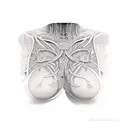 sternum  tattoo design idea