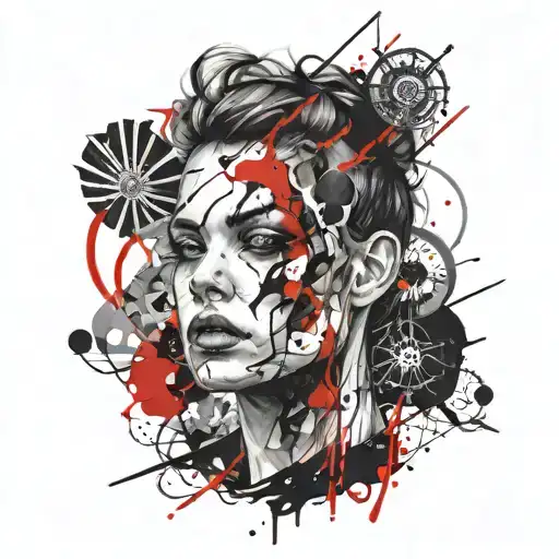 borderline personality disorder tattoo design idea