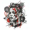 borderline personality disorder tattoo design idea