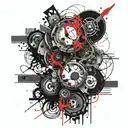 borderline personality disorder tattoo design idea