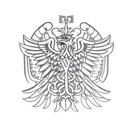 Poland, power, god, strenght tattoo design idea
