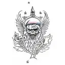 Poland, power, god, strenght tattoo design idea