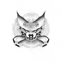 Kanji 爱 "ai" tattoo design idea