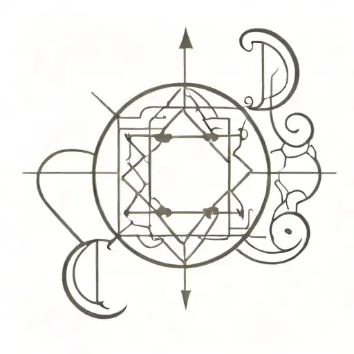 Enochian tattoo design idea