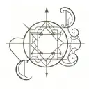 Enochian tattoo design idea