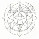 Enochian tattoo design idea