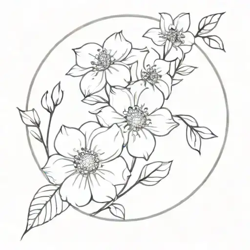 September, birth, flower, March, birth, flower, April, birth flower, October, birth f tattoo design idea