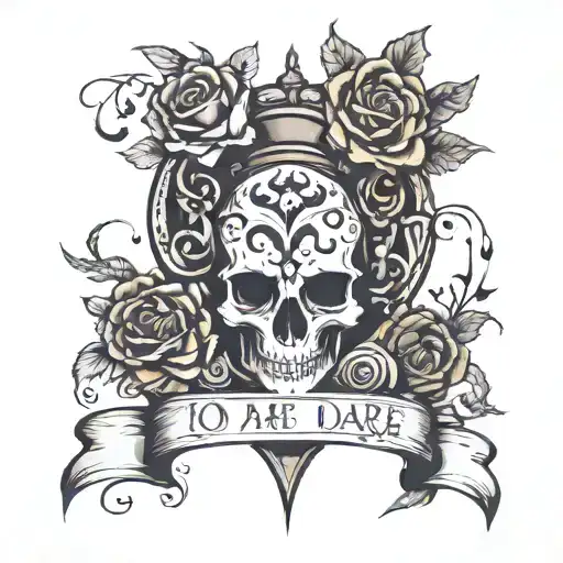 To Dare is to Do tattoo design idea