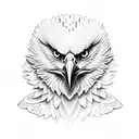 Eagle, Mexican flag tattoo design idea