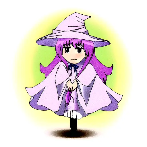 Wizard made of Lavender  tattoo design idea