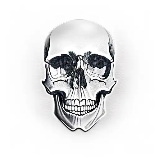 skull with rose with Oct 25 22 date tattoo design idea