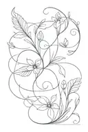 Serendipity tattoo design idea