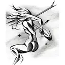 Sagittarius tattoo design idea