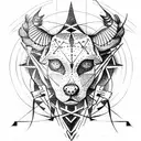 Sagittarius tattoo design idea