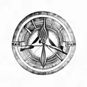 Sagittarius tattoo design idea