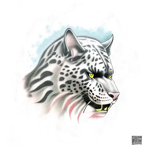 pantera negra tattoo design idea