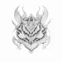 spine tattoo design idea