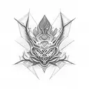 spine tattoo design idea