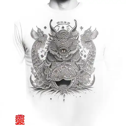zodiac tattoo design idea
