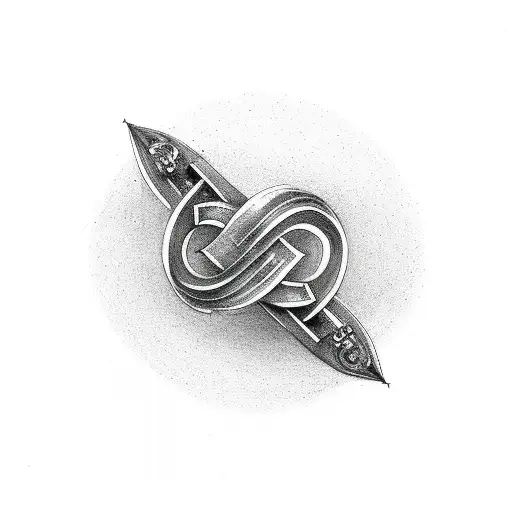 Infinity Symbol tattoo design idea