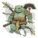 Master oogway tattoo design idea
