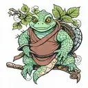 Master oogway tattoo design idea
