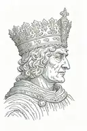 king Baldwin IV tattoo design idea