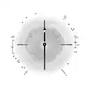 heartbeat (isoelectric line) with February 4th, 2024 in Roman numerals  tattoo design idea