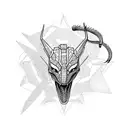 ice cobra tattoo design idea