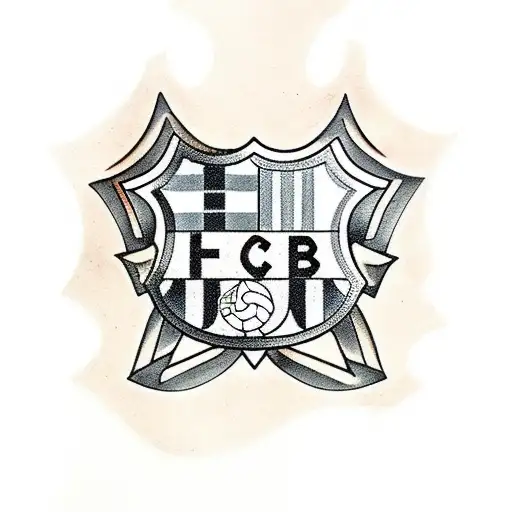 fc Barcelona  tattoo design idea
