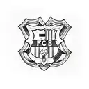 fc Barcelona  tattoo design idea