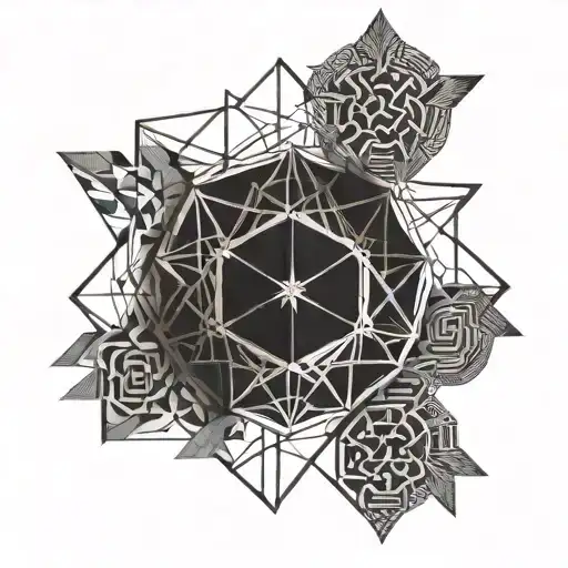 mental health and life struggles  tattoo design idea