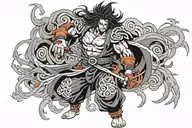 madara uchiha perfect susanoo tattoo design idea