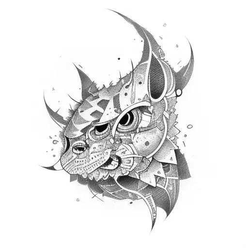 555 tattoo design idea