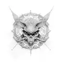 555 tattoo design idea