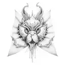 555 tattoo design idea