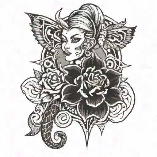 I surrender tattoo design idea