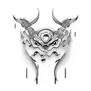 claw marks tattoo design idea