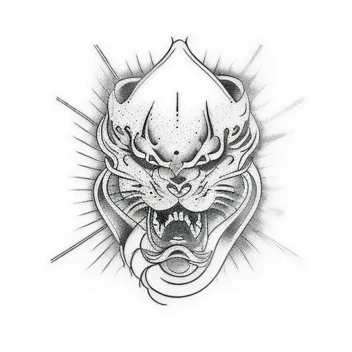 tattoo represents the present time tattoo design idea