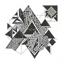 Thomas name incorporated tattoo design idea