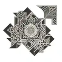 Thomas name incorporated tattoo design idea